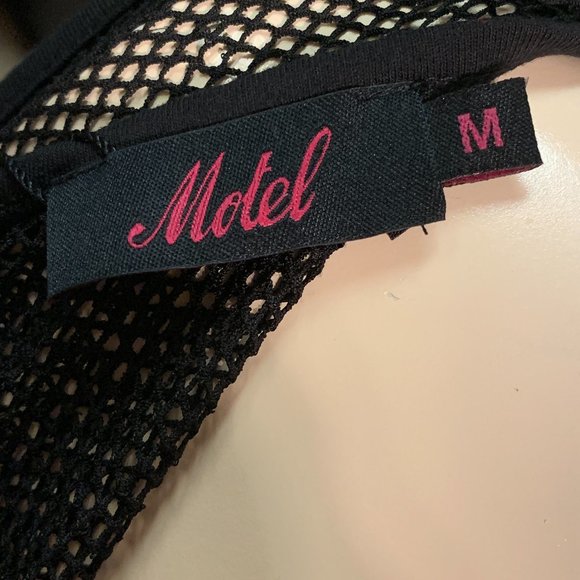 NWT Motel Rocks Sleeveless Mesh Dress - Picture 5 of 8